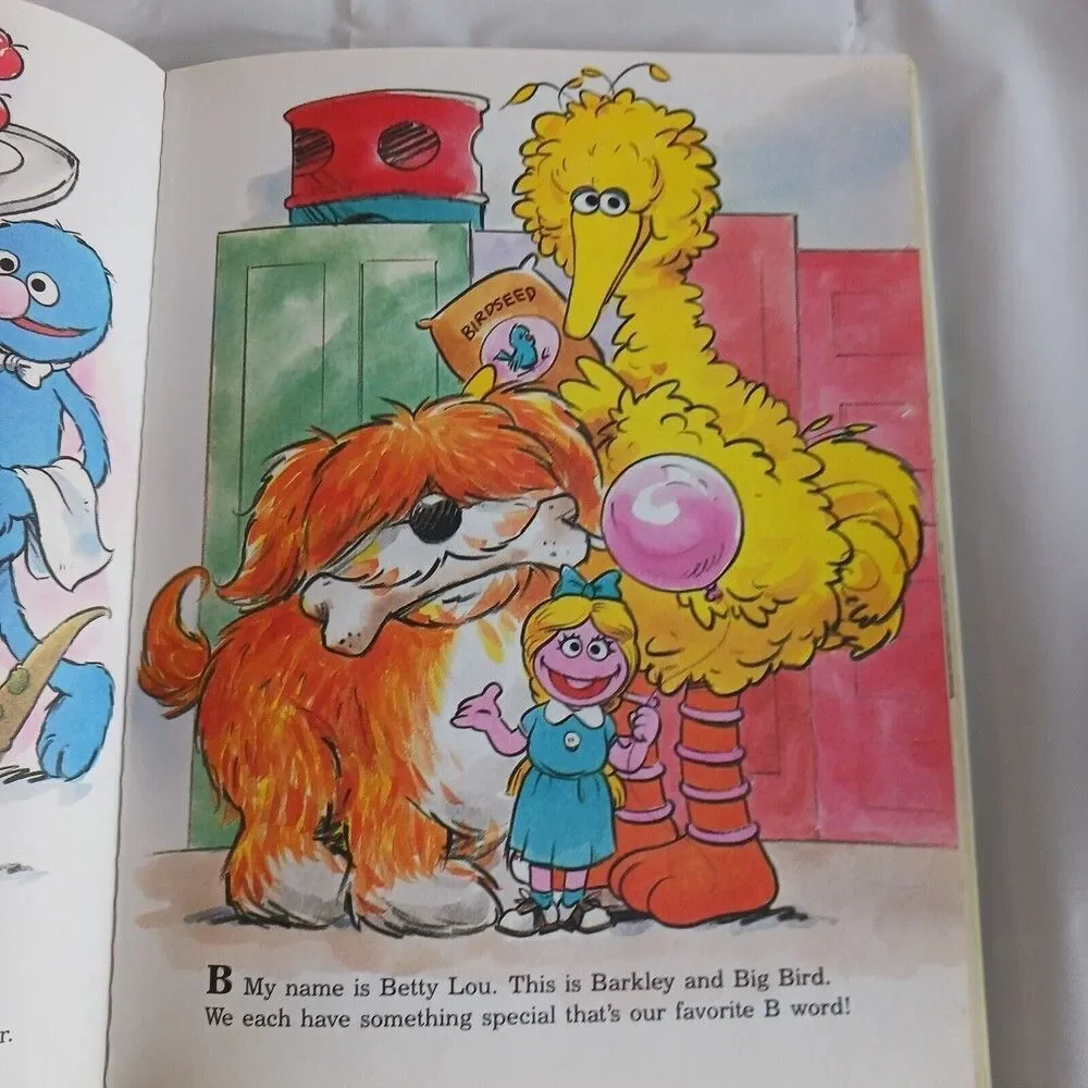 A My Name Is Annabel 1986 Sesame Street Book Club Hardcover by Michaela Muntean
